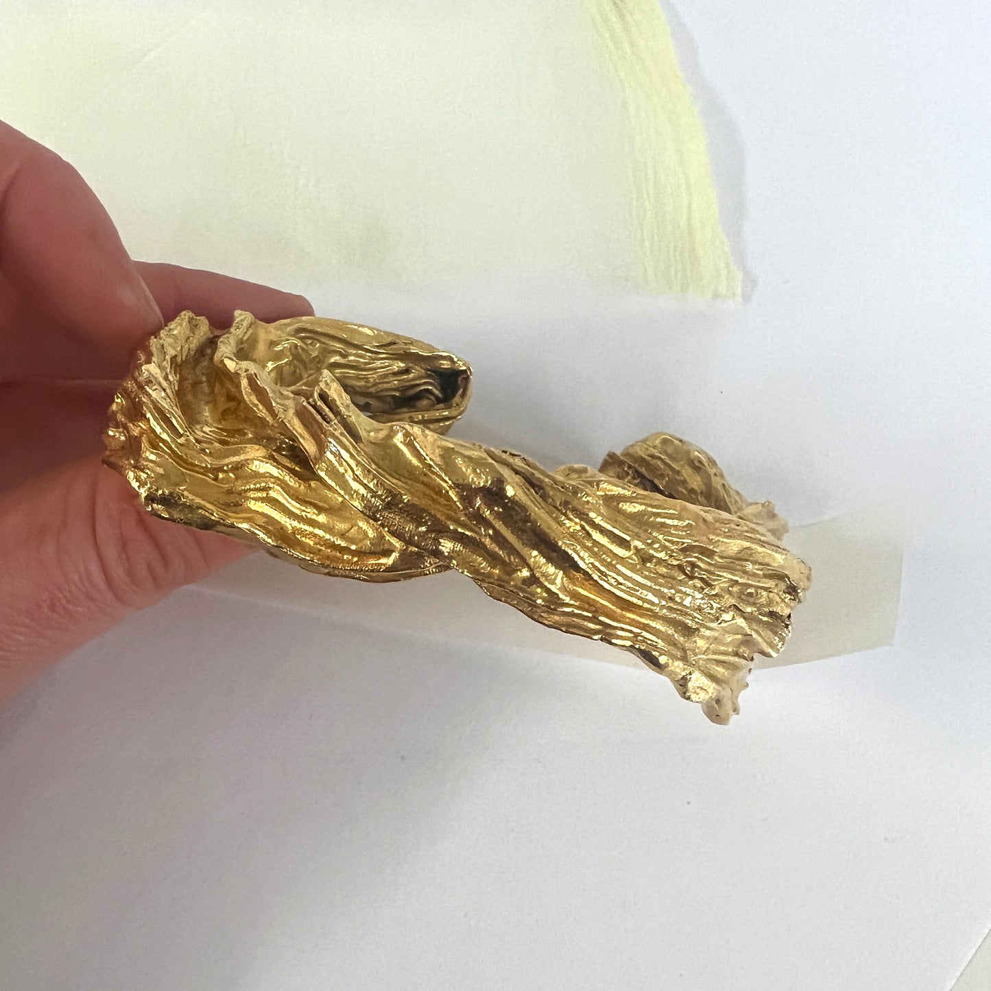 FOLDED FABRIC BANGLE