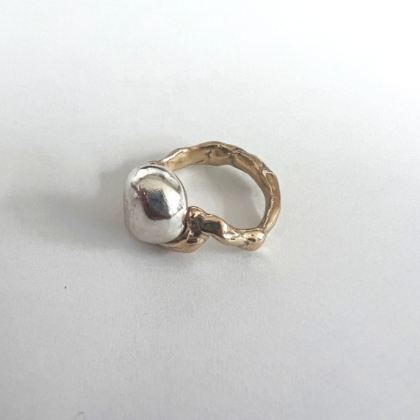 DRIP PEARL RING