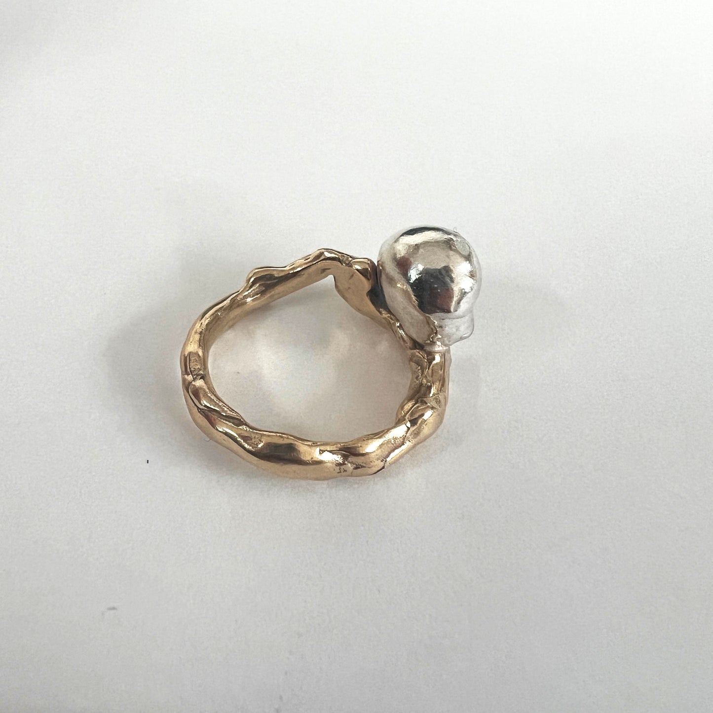 DRIP PEARL RING