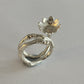 Diamond Flower Ring