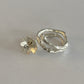 Yellow Sapphire Flower Ring