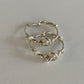 Medium Twisted Wire Hoop Earrings
