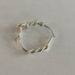 Medium Twisted Wire Hoop Earrings