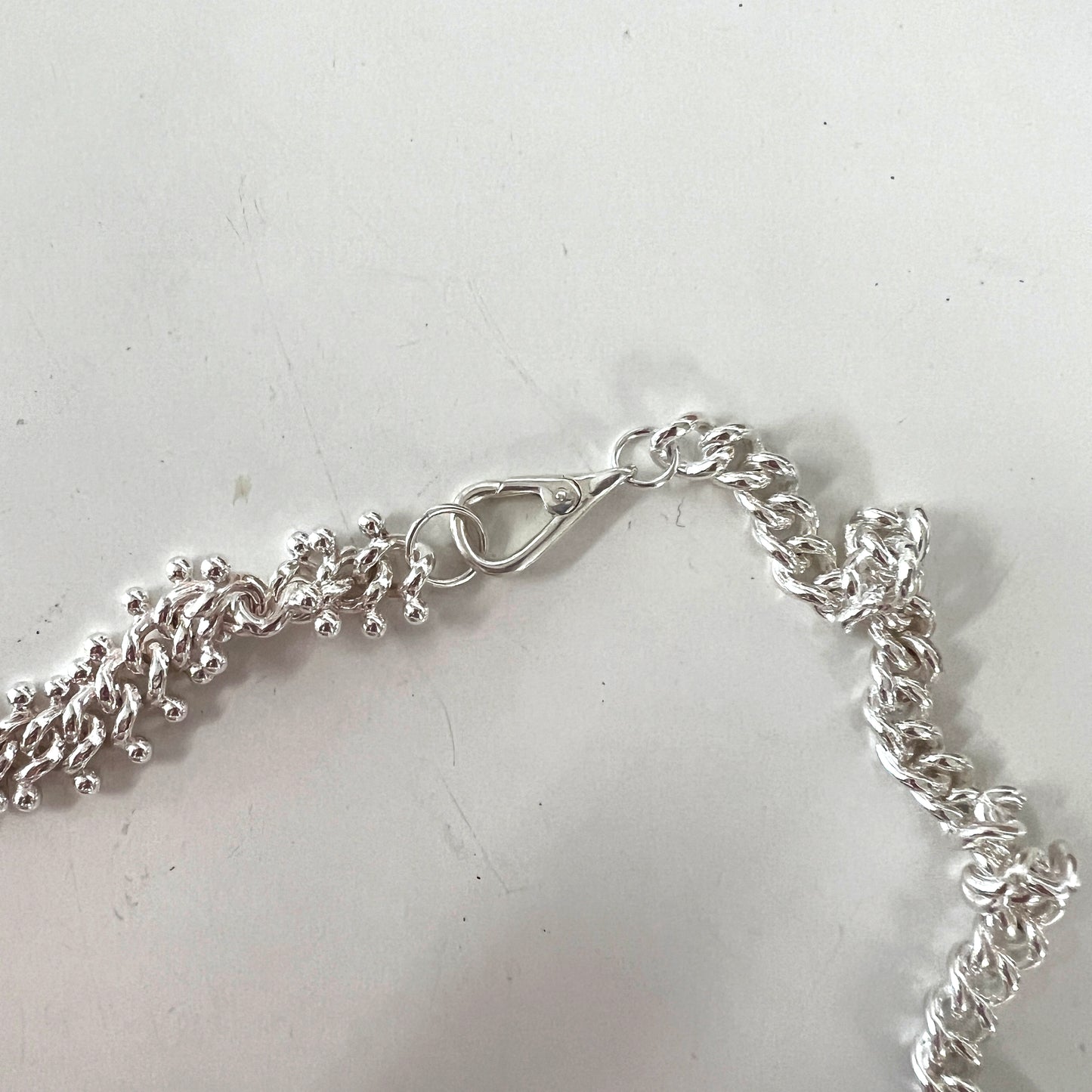 CHUNKY SLUB CHAIN NECKLACE