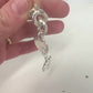 CHAIN LINK STARFISH EARRINGS